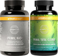 Primal Harvest Daily Two-Step Routine | NAD+ + Total Cleanse | 2 Pack | 30 Day Supply