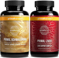 Primal Harvest Daily Two-Step Routine | Ashwagandha + Liver | 2 Pack | 30 Day Supply
