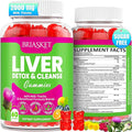 Liver Detox Cleanse &amp Repair 2000 mg Milk Thistle Liver Detox Liver Support Supplement with Glutathione Dandelion Root Turmeric &amp Artichoke 23-in-1Herbal for Liver &amp Gut Health Vegan