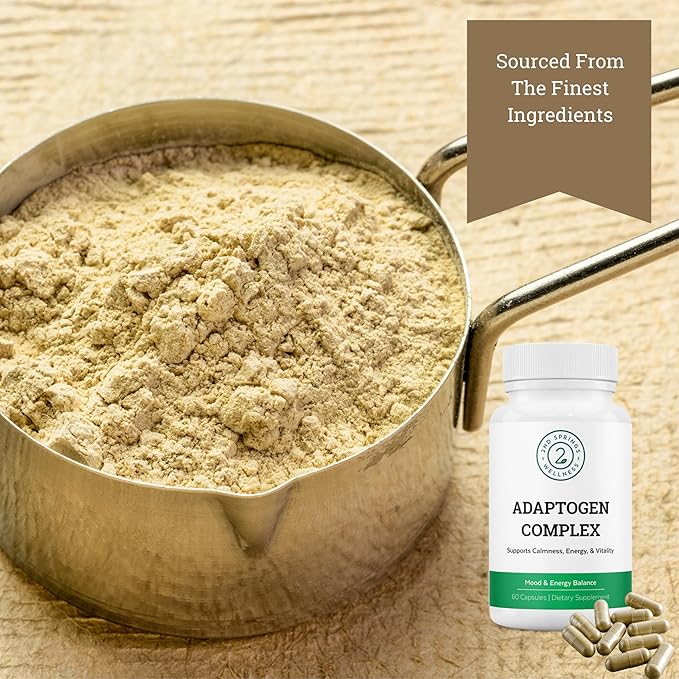 Adaptogen Complex Vitamin D3+K2 Chewables &amp Super B-100 Complex Bundle