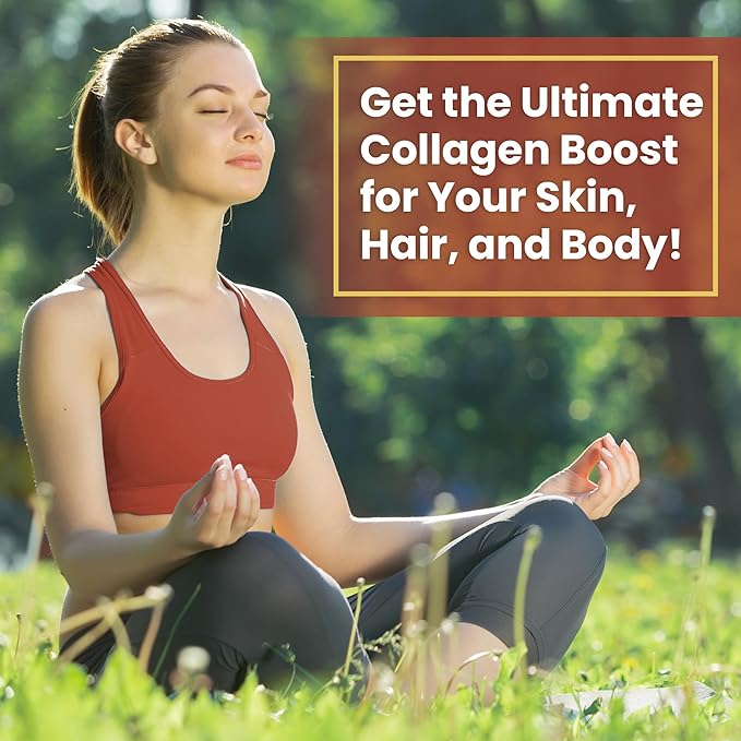 Healthy Living Proteins - Hydrolyzed Multi Collagen Peptides Powder Types I II III V &amp X - Grass Fed Bovine Wild Caught Marine Free Range Chicken - Gluten Free (Vanilla 16 oz)