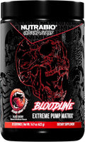 NutraBio Bloodline-Pump Pre Workout Pump Matrix-L-CitrullineGlycerolPeptiPump-NO BoosterExtreme Vascularity &amp Blood FlowHydrationNon Stim PreWorkoutCaffeine Free-Blood Moon Cherry-20 Serving