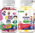 SUNNY SAM Vitamin D3 K2 Gummies 5000 IU - Immune &amp Bone Support - Sugar-Free &amp Zinc Gummies for Kids &amp Adults