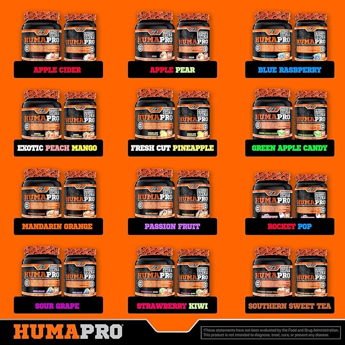 Humapro  Protein Matrix Formulated for Humans Waste Less. Gain Lean Muscle Fresh Cut Pineapple 667 Grams