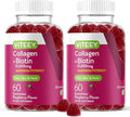 Viteey Collagen Gummies with Biotin Gummies for Hair Skin and Nails Vitamins - Biotin and Collagen Supplements for Women &amp Men - Gluten-Free – 120 Count