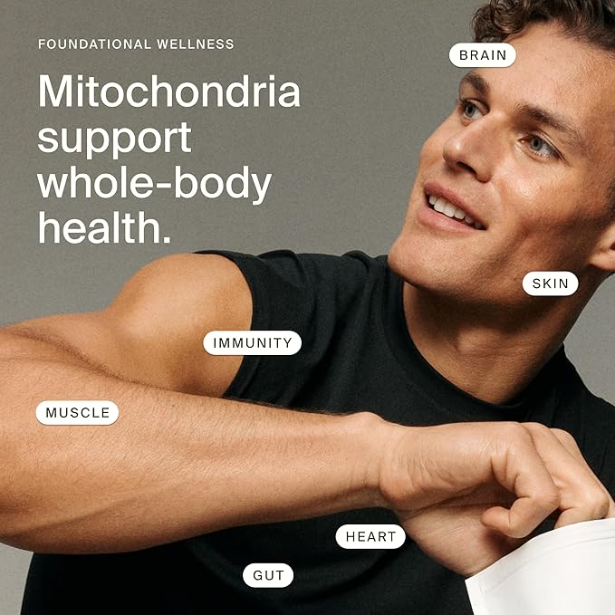 Timeline Mitopure Urolithin A Supplement Softgels - Clinically Proven Support for Healthy Aging and Cellular Renewal - Mitoceutical for Muscle Support and Longevity