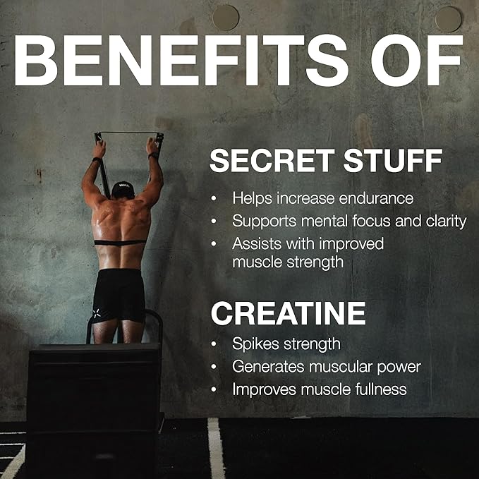 RAW Nutrition Creatine Monohydrate &amp Thavage (Tastes Like Winning) Pre-Workout Powder Bundle
