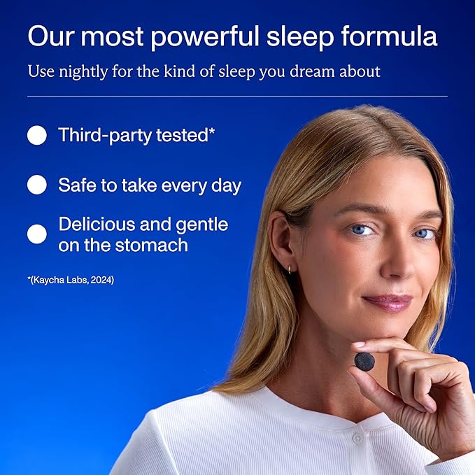 FOCL Sleep Gummies - Sleep Aid Melatonin Gummies to Promote Calm Mind &amp Fall Asleep Faster - Gummy Supplement for Deep Sleeping - Sleeping Gummy for Adults - 30 ct Sour Blue Raspberry