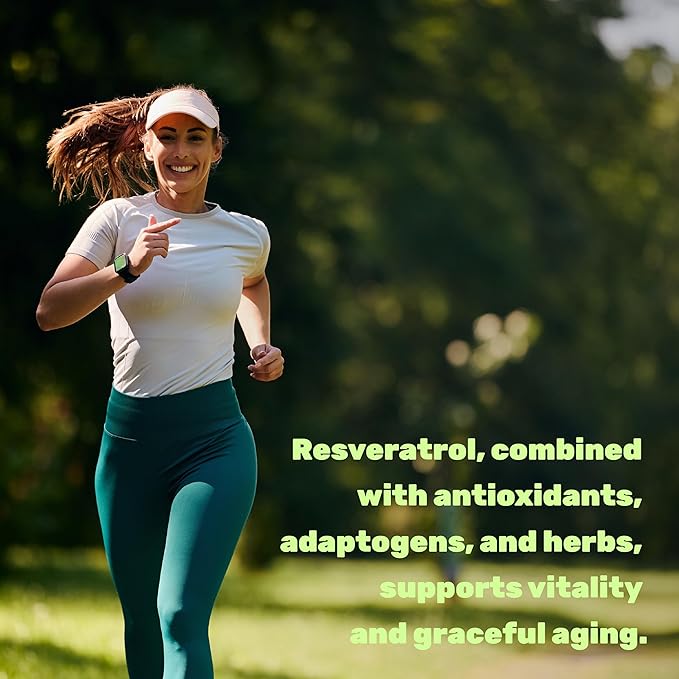Resveratrol Complex 2000mg 240 Veggie Capsules – Extra Strength Trans-Resveratrol with NAD Quercetin Curcumin Grape Seed &amp More – Healthy Aging Antioxidant for Energy &amp Brain Support