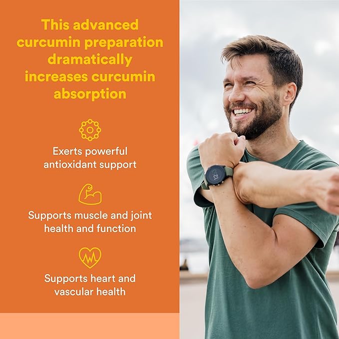 Natural Factors CurcuminRich Double Strength Theracurmin 60 mg Just 1 Capsule Daily Formulated for Superior Absorption 60 Count (Pack of 1)