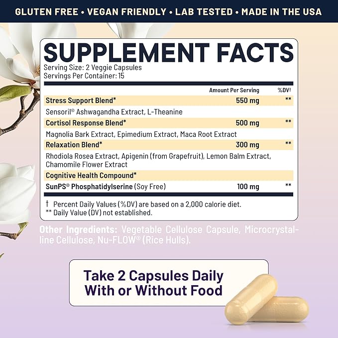 Nootrix Cortisol Stabilizer and Manager &amp Gut Health Support