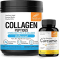 Sandhu's Collagen Peptides Powder &amp Curcumin with Bioperine| Supports Immune Function