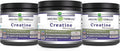 Amazing Formulas Micronized Creatine Monohydrate Supplement | 5000 Mg | Non-GMO | Gluten Free | Made in USA (1 Lb - 3 Pack Unflavored)
