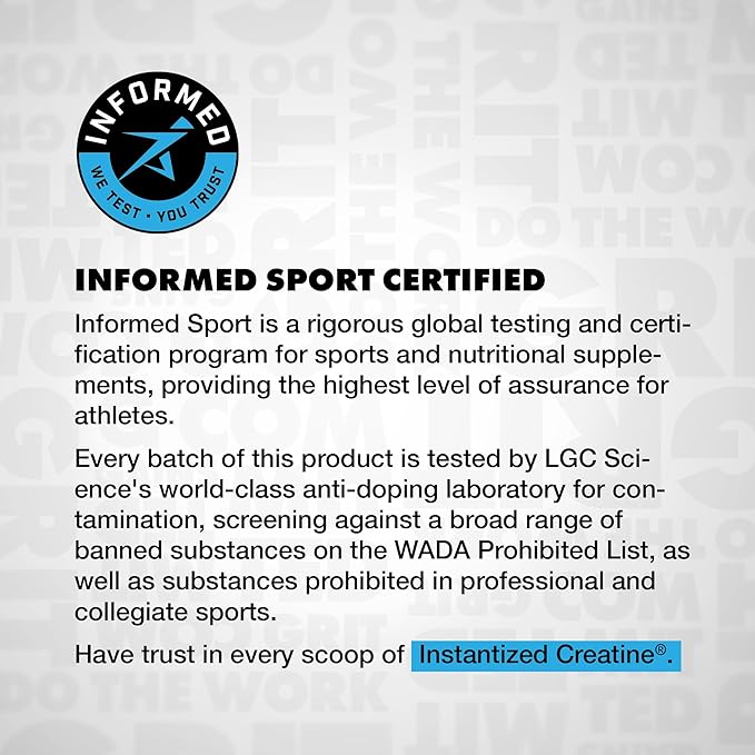 Gains in Bulk Instantized Creatine Monohydrate for Women and Men Soluble Pre Workout Powder Supports Muscle Building Strength and Performance Bodybuilding Supplements Blue Raspberry 30 Servings