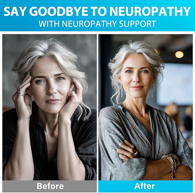 Nerve Savior Neuropathy Supplement 120 Capsules with 600mg Alpha Lipoic Acid &amp Benfotiamine Specially Formulated for Nerve Health in Hands Fingers Feet and Toes