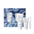 thisworks Sleep Retreat Box Gift Set: Deep Sleep Pillow Spray Body Moisturizer and Shower Gel. Travel set to Promote Sleep with Lavender Camomile and Vetivert