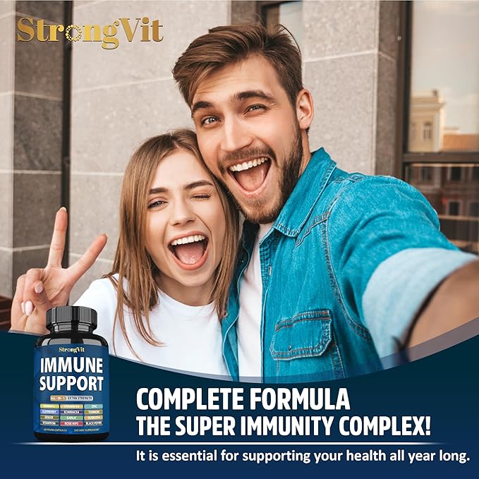 NAD Supplement &amp Immune Support Bundle (120 Capsules)