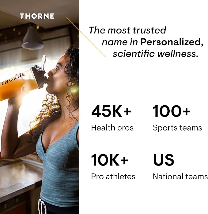 THORNE - Performance Whey Protein Isolate &amp Creatine Combo - Boost Muscle Support and Energy - NSF Certified for Sport - 30 to 90 Servings