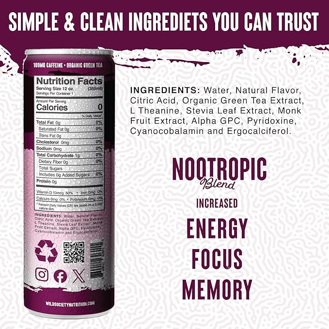 Clear Isolate + Energy Drink Super Combo - Strawberry Coconut Clear Whey + Black Razz Energy Drink