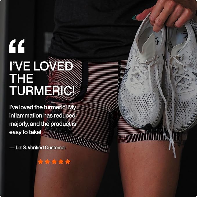 Momentous Turmeric Supplement 1000 mg - Natural Antioxidant Turmeric Curcumin for Foundational Health - NSF Certified for Sport - Gluten-Free - 30 Servings - 60 Capsules