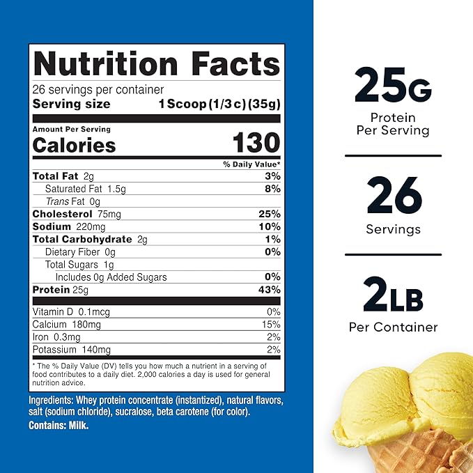 Nutricost Whey Protein Powder Pineapple (2 LBS) - Gluten-Free GMO-Free from Whey Protein Concentrate