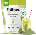 100% Whey Isolate Protein Powder (Matcha Latte) 5.9g BCAAs Gluten Free Zero Sugar Fast Absorbing Easy Digesting