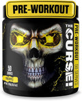 JNX SPORTS The Curse! Pineapple Shred Pre Workout Powder with Creatine – Extreme Energy Preworkout for Men &amp Women – 50 Servings – L Citrulline Beta Alanine &amp Caffeine for Pump Strength &amp