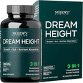 DREAM HEIGHT Natural Growth Supplement Support Bone Strength Immune Sleep Support Clinically Studied Ingredients Physician Reviewed Formula 120 Small Easy Swallow Capsules for Kids &amp Teens