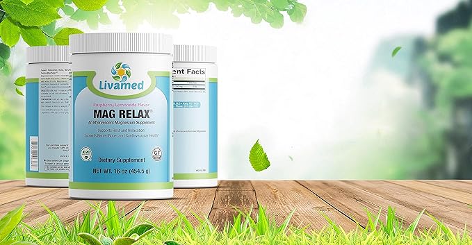 Livamed - Mag Relax- Raspberry Lemonade Flavor 16oz