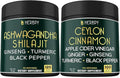 Bundle 5in1 Ashwagandha Shilajit &amp 6in1 Premium Ceylon Cinnamon Supplements