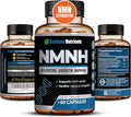 NMNH Supplement (NMN Alternative) NAD Booster for Anti-Aging Cellular Energy &amp Nice Skin- Dihydronicotinamide mononucleotide Resveratrol Quercetin &amp BioPerine® for Max Absorption- 60 caps