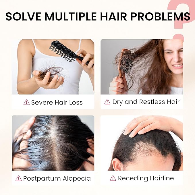 Hair Growth Supplement Hair Care Support for Strength Thickness Growth with Biotin Vitamin A C E Zinc Capsules (2)