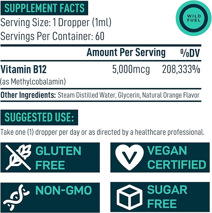 WILD FUEL Keto Gummies and Vegan B12 Energy Bundle