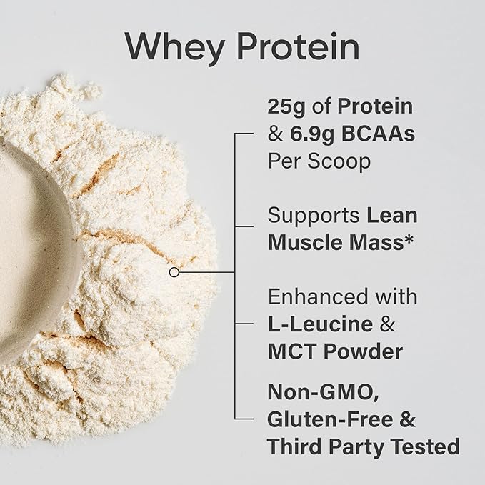 Sports Research® 100% Whey Protein Isolate Fruity Cereal - U.S. Sourced Protein Powder w/BCAAs - No Artificial Flavors or Gums- Informed Sport Tested · Gluten Free - 2lb Bulk Bag 25 Servings