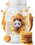 Panda Supps - Panda Fuel ISO Premium 100% Whey Protein Isolate for Men and Women with 25g Protein and 0g Sugar (Peanut Butter Cookie) (25 Servings)