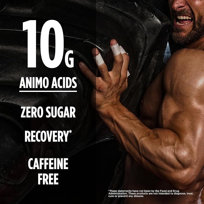 BSN Amino X Muscle Recovery &amp Endurance Powder BCAAs 10 Grams of Amino Acids Keto Friendly Caffeine-Free Support Endurance Zero Sugar Fruit Punch 70 servings 35.84 Ounce (Packaging May Va