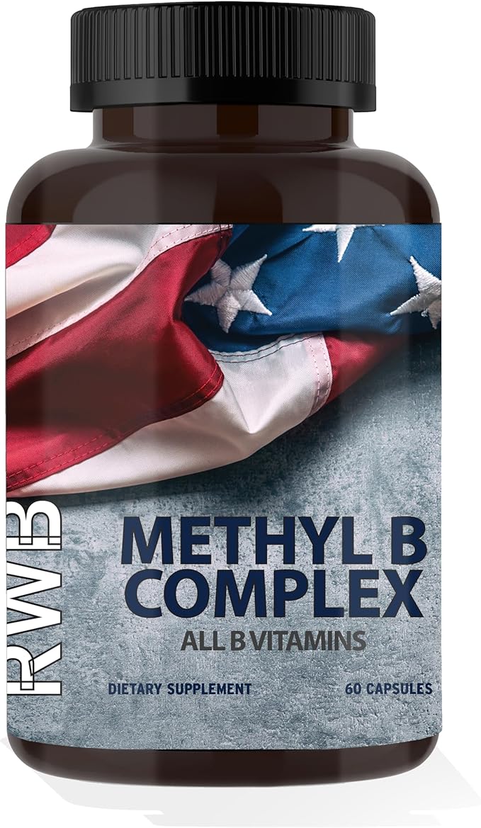 RWB - Methyl BCOMPLEX All B Vitamins - 60 Capsules