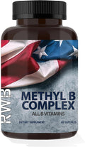RWB - Methyl BCOMPLEX All B Vitamins - 60 Capsules