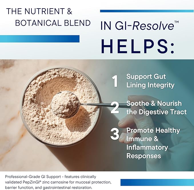 Biotics Research Gastrazyme &amp GI Resolve –Digestive &amp Gut Lining Support – Vitamin U Chlorophyllins Gamma Oryzanol L-Glutamine Zinc Carnosine &amp Botanicals – Gastrointestinal Health- 90