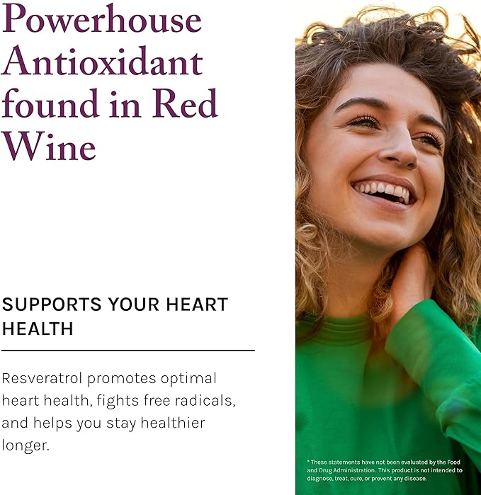 Reserveage Beauty - Resveratrol Gummies 100 mg Antioxidant Supplement for Heart Health Antioxidant Supplement Supports Healthy Aging Vegan - 1 Pack