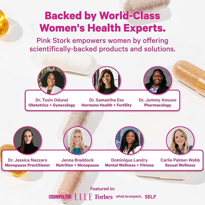 Pink Stork Lactation Probiotic - 30 Billion CFUs Multi Strain Postnatal Probiotics for Breastfeeding Women - Support Breast Milk &amp Gut Health Postpartum Essentials Mint Essence 30 Capsules