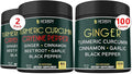 Bundle 7in1 Turmeric Curcumin Supplement &amp 5in1 Ginger Supplement