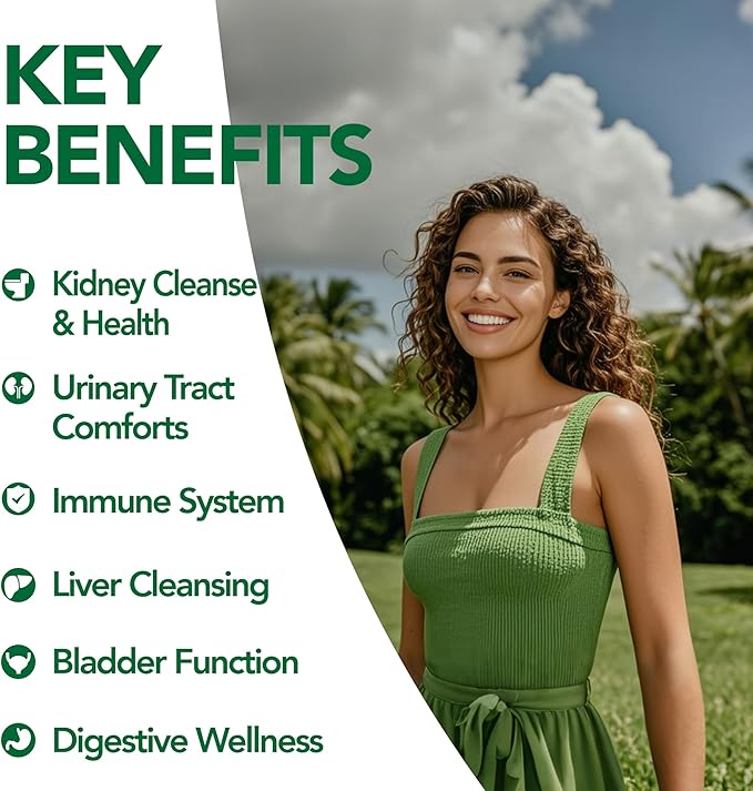 Kidney and Bladder Support Supplement with Cranberry Astragalus Nettle Leaf Artichoke(180 Capsules)