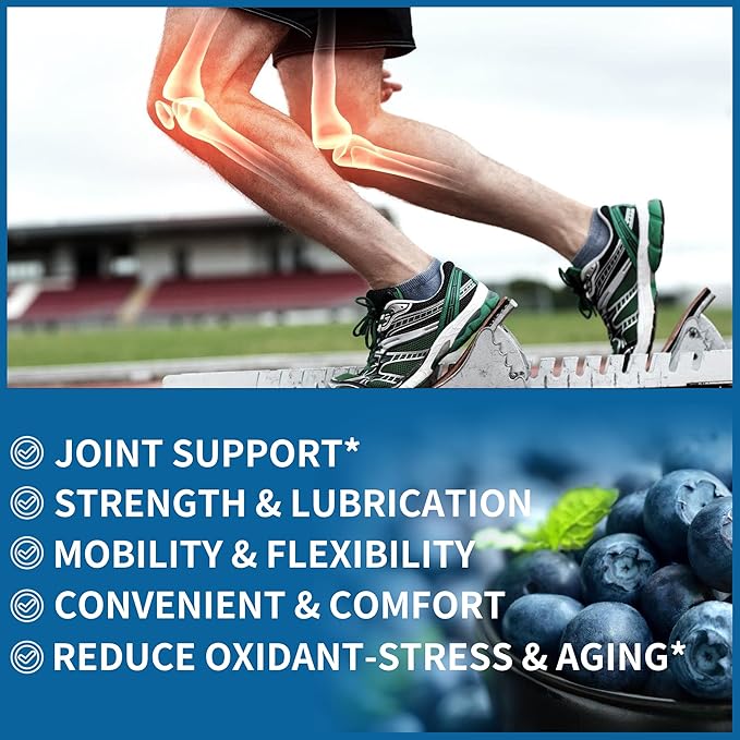 Natures Aid Glucosamine Chondroitin Gummies with MSM &amp Elderberry Extra Strength - Joint Support Antioxidant Immune Support Supplement for Adults Men &amp Women.(2 Pack)