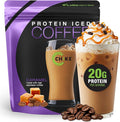 Chike Caramel High Protein Iced Coffee 20 G Protein 2 Shots Espresso 1 G Sugar Keto Friendly and Gluten Free 14 Servings (14.3 Ounce)