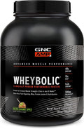 GNC AMP Wheybolic Protein Powder Targeted Muscle Building and Workout Support Formula Pure Whey Protein Powder Isolate with BCAA Gluten Free Salted Caramel Apple 25 Servings