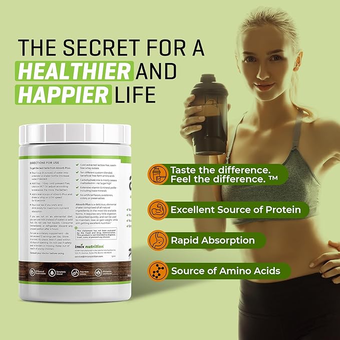 Isolate Protein - Diet Supplement for Improved Gut Health Extra Nutritional Support Non-GMO Gluten-Free Lactose-Free Casein-Free (2.2 Lbs Unsweetened Vanilla)
