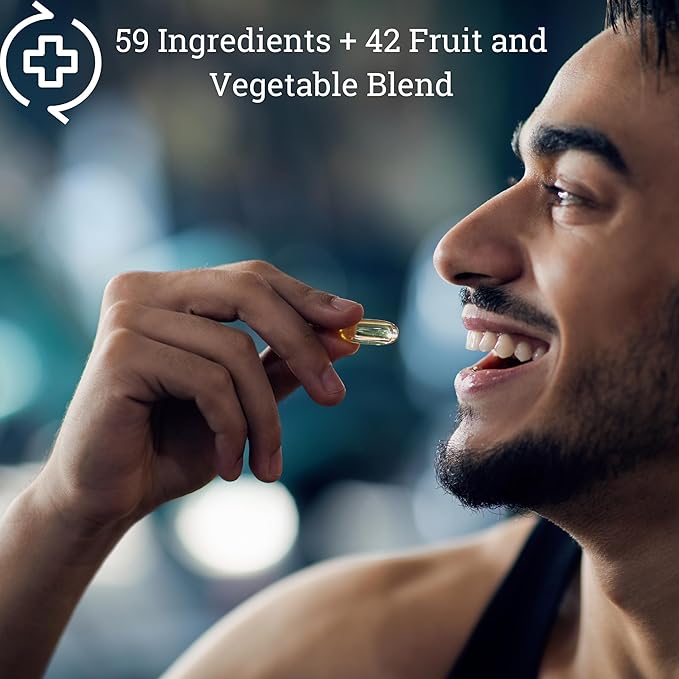 Men's Health Vitality Bundle: Brain Support Complex Men's Daily 7 Essentials and Vitamin D3 + K2