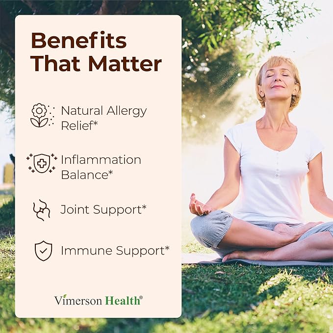Quercetin with Bromelain Turmeric Curcumin Supplement – Allergy Relief Immune &amp Joint Support – Organic Turmeric Supplement w/Bioperine for Enhanced Absorption 120 Quercetin 500mg Capsules
