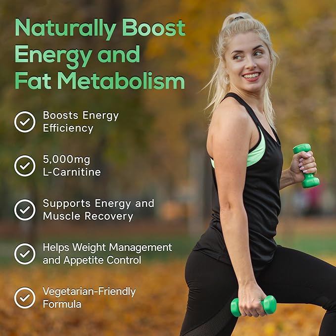 Parker Naturals Concentrated L-Carnitine Liquid 5000mg All Natural Citrus Flavored L-Carnitine Supplement Liquid L-Carnitine with Vitamin V5 16.23 Fl. Oz